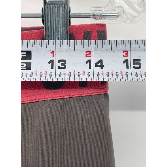 Gymshark Legging Pant Women Size Medium Gray Pink Pull On Workout Gym Seamless - Picture 4 of 13